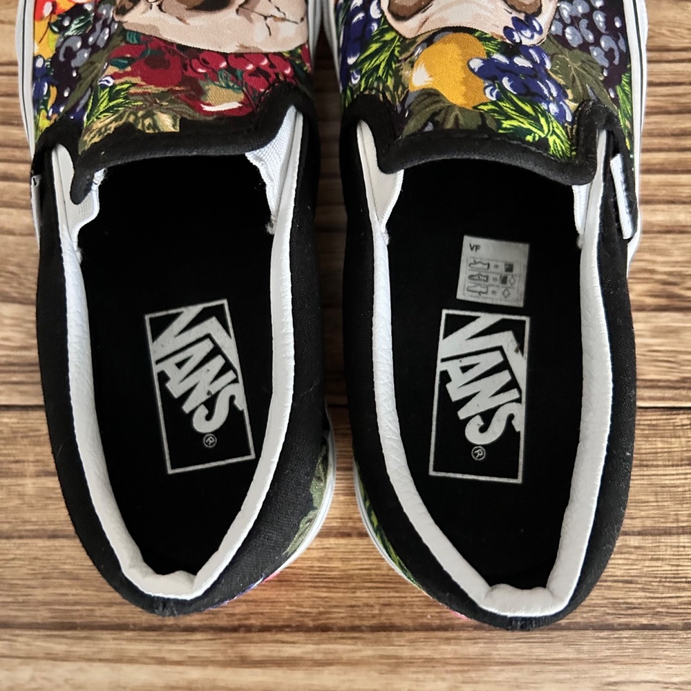 Vans Skull Fruit slip on sneakers Womens 6.5 - Picture 5 of 8